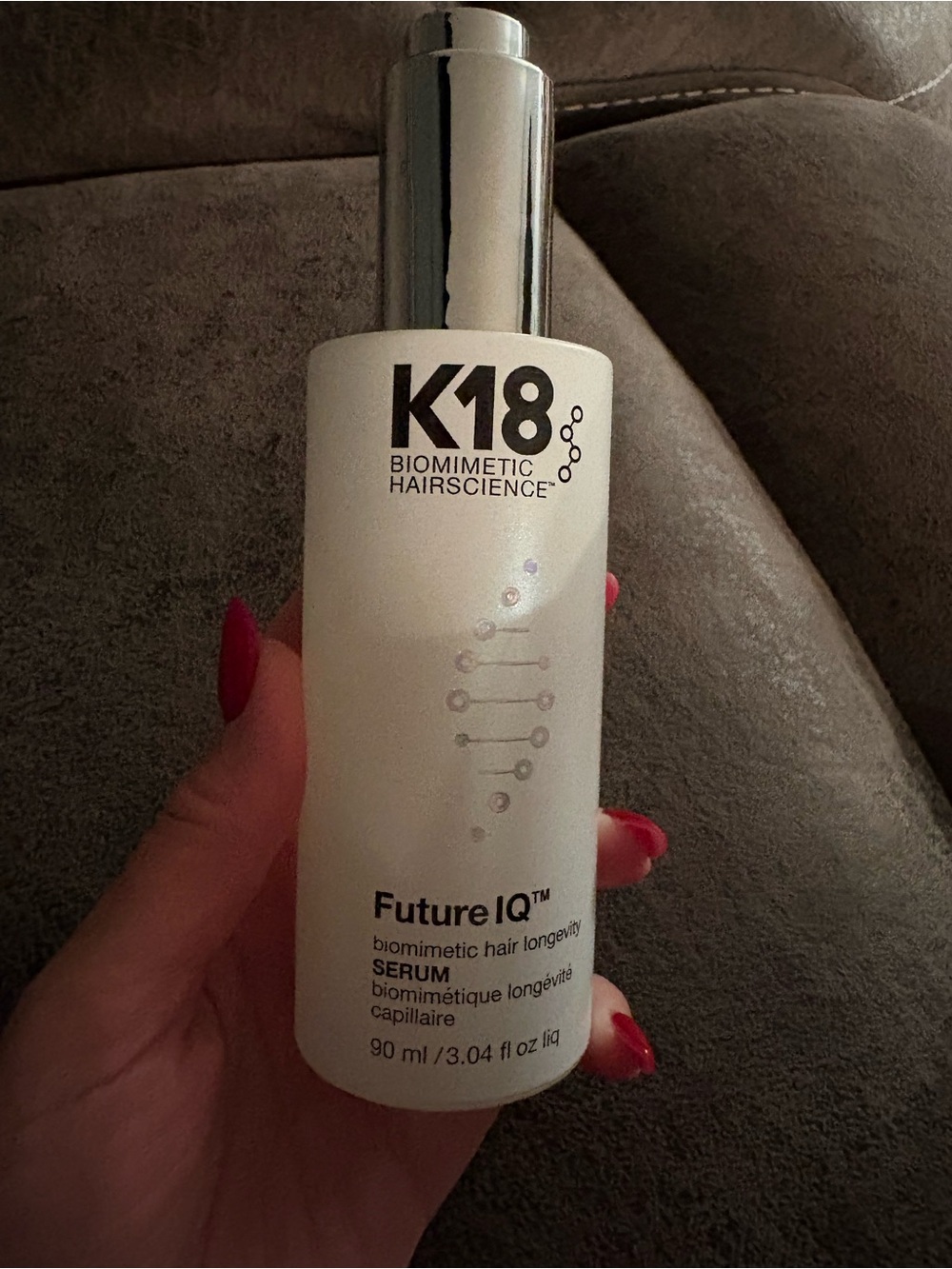 K18 Future IQ Biomimetic Hair Serum — White
